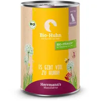 Herrmann's Manufaktur Bio Huhn mit Karotte & Reis 12 x 400 g
