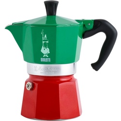 BIALETTI Kaffeebereiter Bialetti Moka Express Tricolore, Espressomaschine
