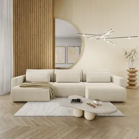 petits-meubles U-Sofa Couch 4-Sitzer Beige
