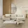 petits-meubles U-Sofa Couch 4-Sitzer Beige
