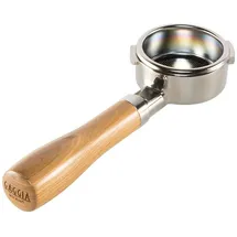 Gaggia Holzsiebträger bodenlos Edelstahl und Eschenholz 1 St.