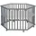 roba Laufgitter 6-eckig inkl. Schutzeinlage Greyish Quilted