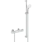 Grohe Grohtherm 800 Thermostat-Brausebatterie 1/2" chrom