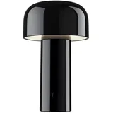 Flos - Bellhop Akku-Tischleuchte (LED), schwarz glänzend