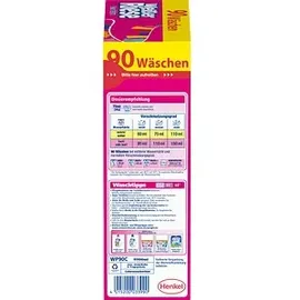 Weißer Riese Colorwaschmittel Pulver 90 WL