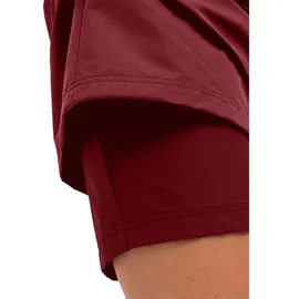 Maier Sports Lulaka Skort Loop Rock Rot 44