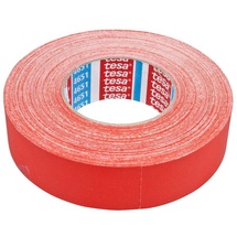 Tesa Gewebe-Klebeband 4651 kunststoffbeschichtet 38mmx50m rot