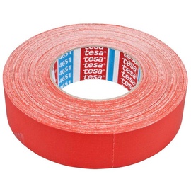 Tesa Gewebe-Klebeband 4651 kunststoffbeschichtet 38mmx50m rot