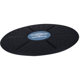 UMBRO Balance Board - Wackelbrett - 36 x 5,5 CM - Gleichgewichts- und Krafttraining - Schwarz/Blau