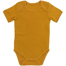 Schlummersack Bio Baby-Bodys kurzarm 5er-Pack in Orange | Gr.: 86