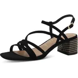 TAMARIS Sandalette Damen Blockabsatz schwarz,EU 37
