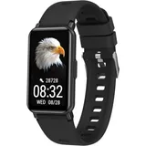 Maxcom FW53 Nitro BT 43 mm Kunststoffgehäuse schwarz Sportarmband schwarz One Size