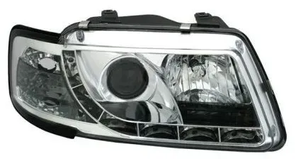 Kristallscheinwerfer für Audi A3 (1996–2000) – Chrom