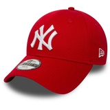 New Era Kids Cap Adjustables - NY Yankees - Scarlet-White, Size:Child