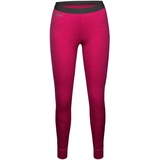 Schöffel Damen Merino Sport Pants long W, temperaturregulierende lange Unterhose, atmungsaktive Thermo Leggings in Wollqualität, rasberry s, L