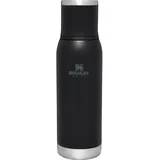 Stanley Isolierflasche ADVENTURE TO-GO BOTTLE | 1L Black Schwarz