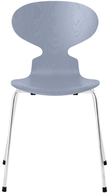 Fritz Hansen die Ameise Stuhl gefärbte Esche verchromt | lavender blue