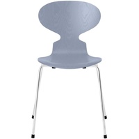 Fritz Hansen die Ameise Stuhl gefärbte Esche verchromt | lavender blue