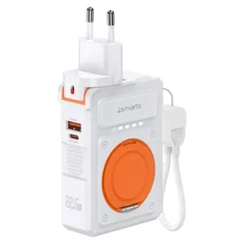 4smarts 6in1 Hybrid Charger Kabellose Powerbank 10.000 mAh USB-C