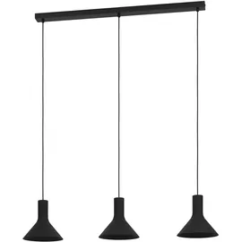 EGLO Morescana 3-flg. 20 cm rund schwarz