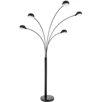GLOBO Stehleuchte Strahler Standlampe Stehlampe Wohnzimmer Modern mit Marmorsockel