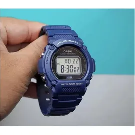 Casio Digitaluhr W-219H-2AVEF Casio Armbanduhr digital - Dunkelblau