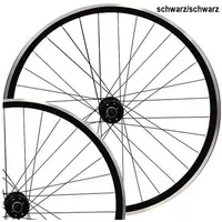Point S Point Laufradsatz 28 Zoll Aluminium Schwarz