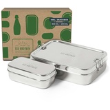 Eco Brotbox XL Edelstahl