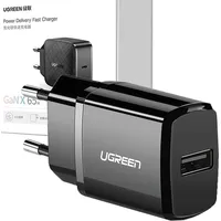 UGREEN 2.1a Telefonladegerät, Schwarz,