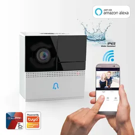 Caliber IP-Video-Türsprechanlage HWC501 1WE weiß