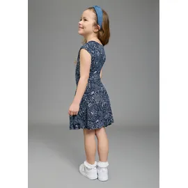 Kidsworld Jerseykleid "Viskose-Kleid mit Paisley Allover", Mädchen, Gr.