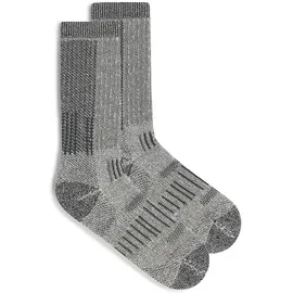 Icebreaker Hike+ Mountaineer Mid Calf Wandersocken 2 Paar Grau 35-37