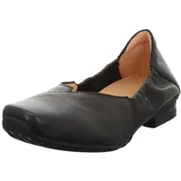 THINK! Gaudi chromfrei gegerbte nachhaltige Halbschuhe, SCHWARZ 0030