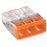 WAGO Compact Steckklemme Anzahl Leiter: 3 0,5 - 2,5 mm2, 100 Stück