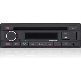 JUST SOUND best choice for caraudio Autoradio Einbaupaket Blaupunkt Milano 200 BT für Audi TT 8N Concert Bose Bluetooth USB