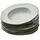 Loberon Suppenteller Biarré grau 6er Set