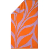 VOSSEN Ocean Leaf Strandtuch 100 x 180 cm orange