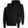 JACK & JONES Sweatjacke / Hoodie Bradley in Schwarz | Gr.: S