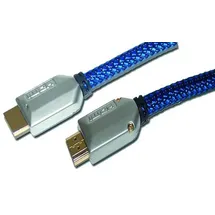 PROTEC.class PHDMI S3 HDMI Kabel 3 m Blau/Schwarz