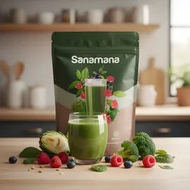 sanamana Leber-u.Stoffwechsel Shake Vanille Superfoods 560 g