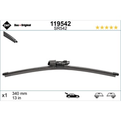 Scheibenwischer SWF SWF 119542, 340mm, Hinten, 1 Stück