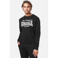Lonsdale BURGHEAD Sweatshirt normale Passform Black/White, XXL