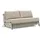 Innovation Living TM Schlafsofa Cubed Klappsofa, hochwertige Schlaffunktion, Design und extra Komfort, Frontauszug, sehr platzsparend, abgewinkelt Sitzen, waagerecht liegen beige