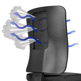 TOPSTAR Open X Netz ohne Armlehnen schwarz / schwarz