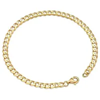 FIRETTI Goldarmband Panzerkette Gelbgold