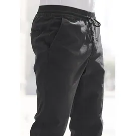 John Devin Jogger Pants »Jogg Pants« aus elastischer Baumwoll-Qualität schwarz | Gr.: S