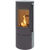 H&M Germany H&M Kaminofen EVO 2.1 Naturstein Titan Ofen Heizofen Holzofen Kamin 7kw