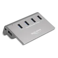 DeLOCK USB-Hub, 4x USB-A 3.1, USB-A 3.1 [Buchse] (64181)