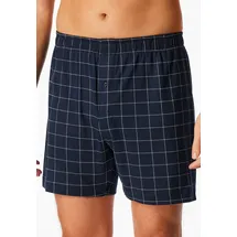 SCHIESSER Boxershorts Fine Interlock kariert M 2er Pack