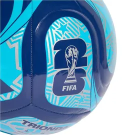 adidas FIFA Fußball-Weltmeisterschaft 26 Trionda Club Ball Night Indigo / Semi Pink Glow / Silver Metallic Gr. 4